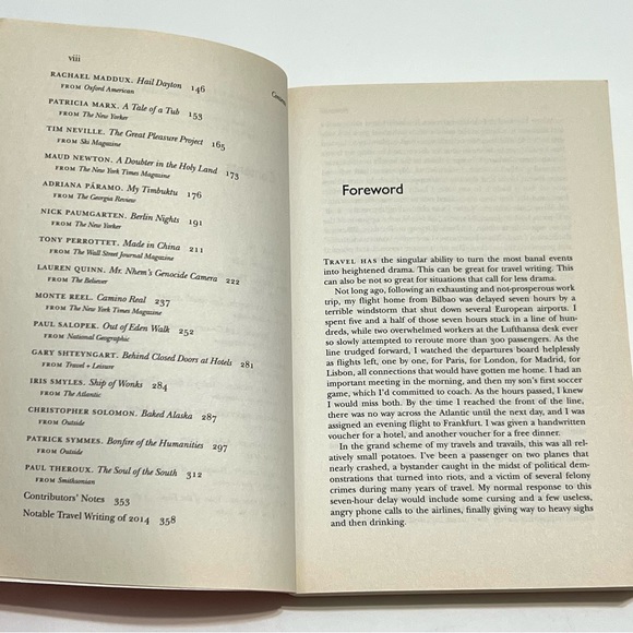 The Best American Travel Writing 2015 Paperback Book by Andrew McCarthy - Picture 13 of 14